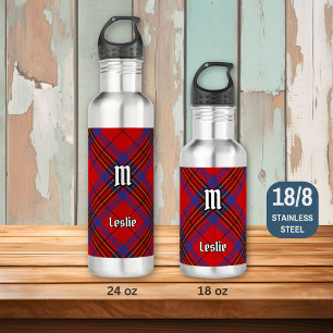 Clan Leslie Red Tartan 710 Ml Water Bottle