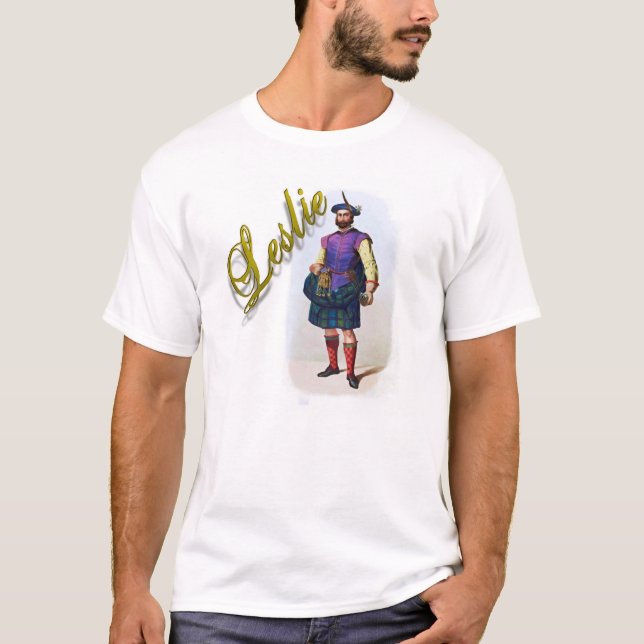 Clan Leslie Scottish Dream Shirt (Front)