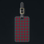 Clan Lindsay Tartan Luggage Tag<br><div class="desc">One of the scottish tartans for the Lindsay Clan. If you would like another tartan not shown here,  please feel free to message me. Please provide the STA Reference number for the tartan pattern you would like if possible.</div>
