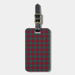 Clan Lindsay Tartan Luggage Tag