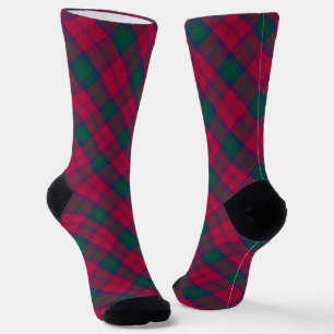 Clan Lindsay Tartan  Socks
