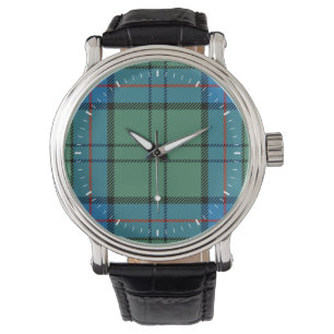 Clan Lockhart Tartan Watch