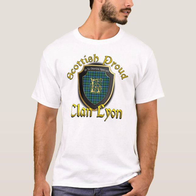 Clan Lyon Scottish Proud Shirts (Front)
