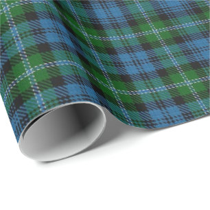 Clan Lyon Scottish Tartan Wrapping Paper