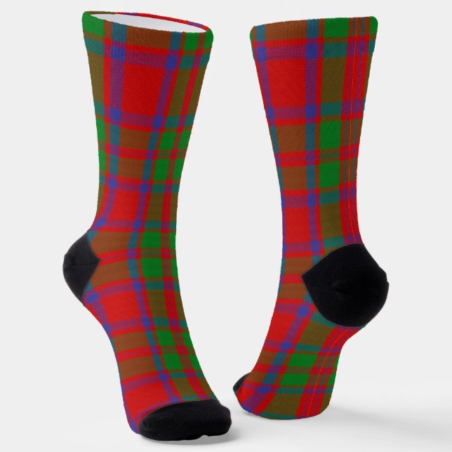 Clan Mac(K)Intosh Tartan  Socks (Angled)