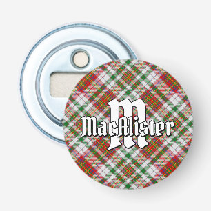Clan MacAlister Dress Tartan Bottle Opener