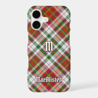 Clan MacAlister Dress Tartan Case-Mate iPhone Case
