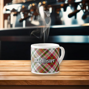 Clan MacAlister Dress Tartan Espresso Cup