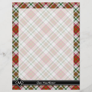 Clan MacAlister Dress Tartan Flyer
