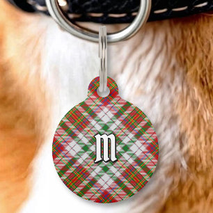 Clan MacAlister Dress Tartan Pet ID Tag