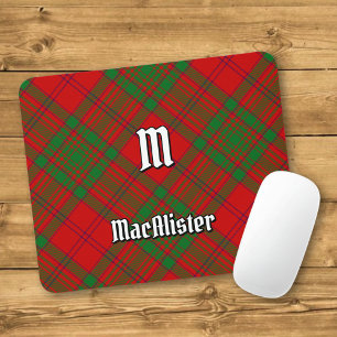 Clan MacAlister of Glenbarr Tartan Mouse Mat
