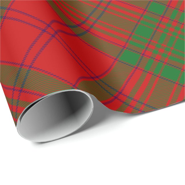 Clan MacAlister of Glenbarr Tartan Wrapping Paper (Roll Corner)