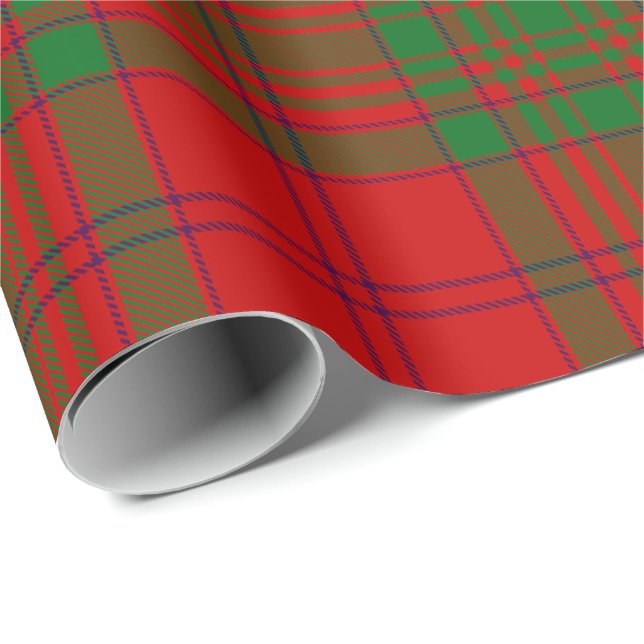 Clan MacAlister of Glenbarr Tartan Wrapping Paper (Roll Corner)