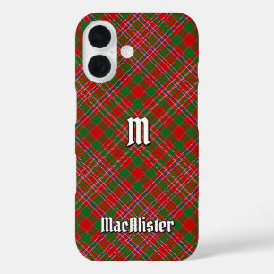 Clan MacAlister Tartan Case-Mate iPhone Case