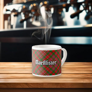 Clan MacAlister Tartan Espresso Cup