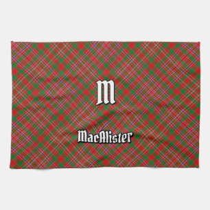 Clan MacAlister Tartan Kitchen Towel