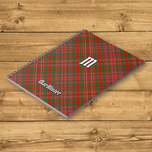 Clan MacAlister Tartan Notebook (Creator Uploaded)