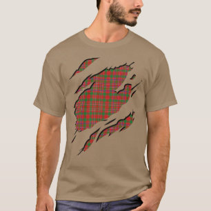 Clan MacAlister Tartan Plaid Effects T-Shirt