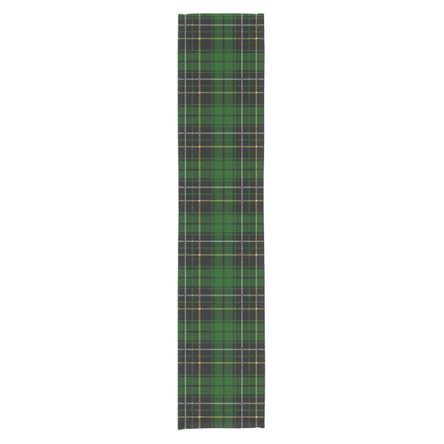 Clan MacAlpine Tartan Short Table Runner (Front)