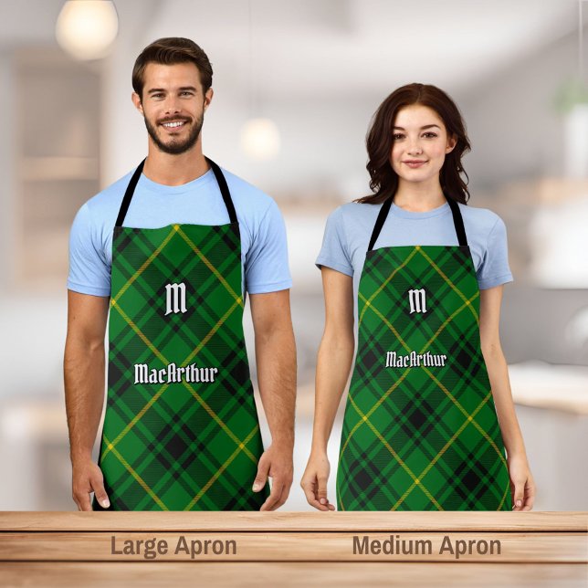 Clan MacArthur Tartan Apron (Creator Uploaded)