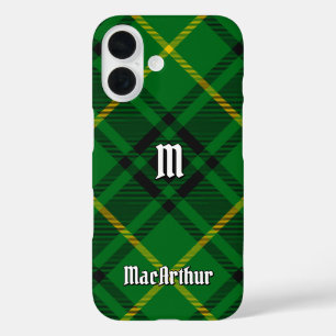 Clan MacArthur Tartan iPhone 16 Case