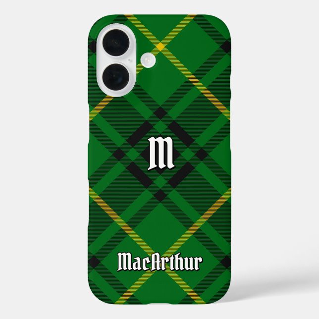 Clan MacArthur Tartan Case-Mate iPhone Case (Back)