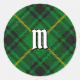 Clan MacArthur Tartan Classic Round Sticker | Zazzle