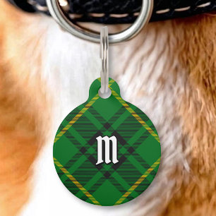 Clan MacArthur Tartan Pet Tag
