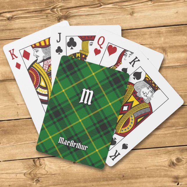 Clan MacArthur Tartan Playing Cards (Creator Uploaded)