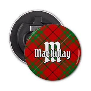 Clan MacAulay Tartan Bottle Opener