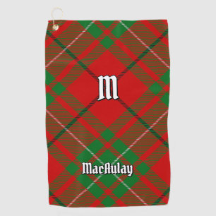 Clan MacAulay Tartan Golf Towel