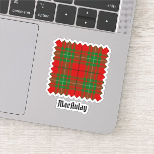Clan MacAulay Tartan Sticker