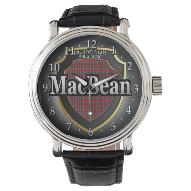 Clan MacBean Scotland Celebration Watch (Front)