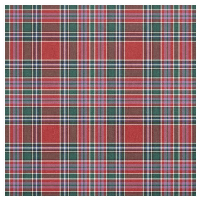 Clan MacBean Tartan Fabric (Swatch)