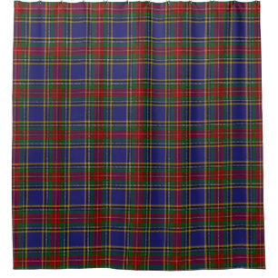 Clan MacBeth Scottish Heritage Tartan Shower Curtain
