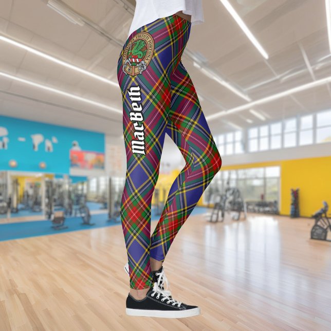Clan MacBeth Tartan Leggings (Creator Uploaded)