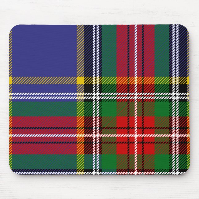 Clan MacBeth Tartan Mouse Mat (Front)