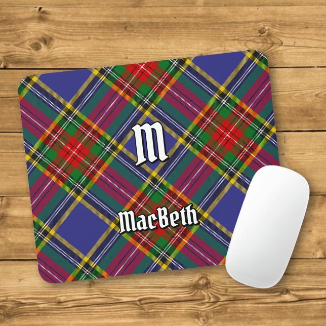 Clan MacBeth Tartan Mouse Pad (Creator Uploaded)