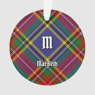 Clan MacBeth Tartan Ornament