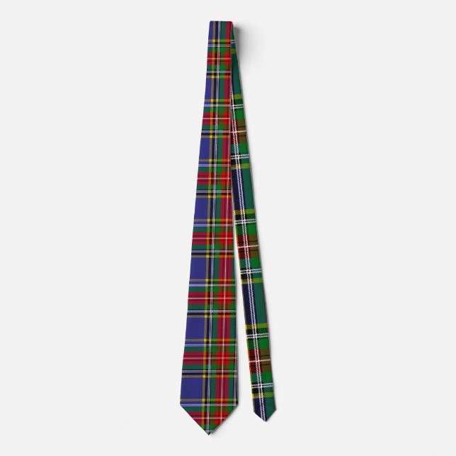 Clan MacBeth Tartan Tie (Front)