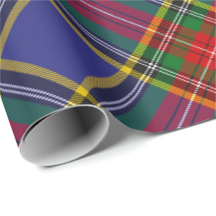 Clan MacBeth Tartan Wrapping Paper