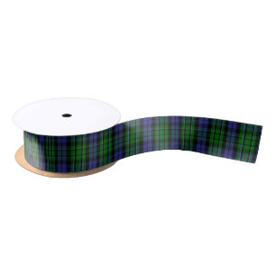 Clan MacCallum Tartan Satin Ribbon