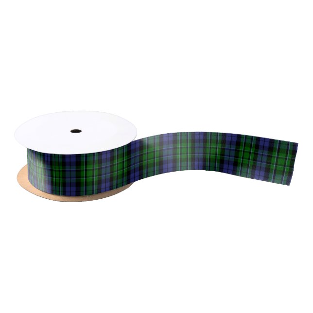 Clan MacCallum Tartan Satin Ribbon (Spool)