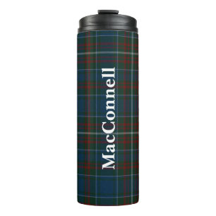 Clan MacConnell Plaid Custom Thermal Tumbler