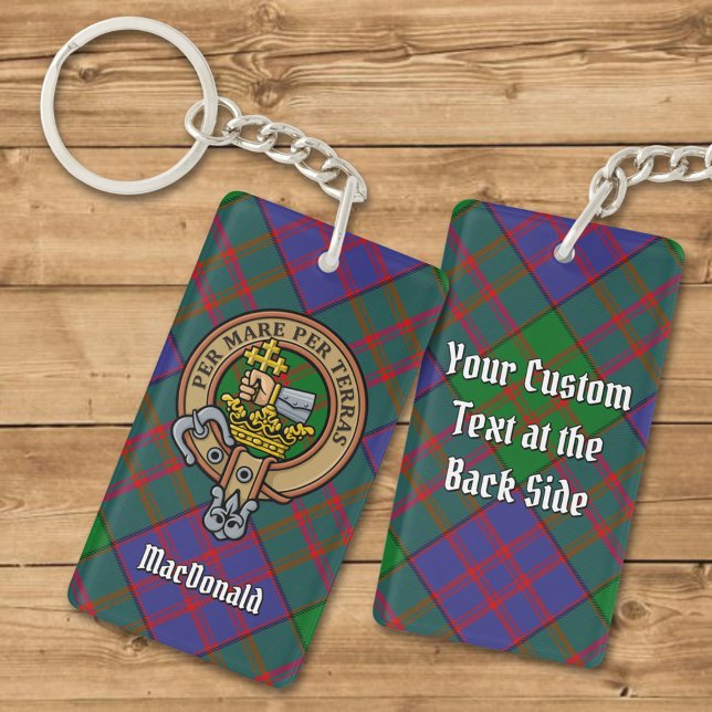 Clan MacDonald Crest Acrylic Keychain (Creator Uploaded)