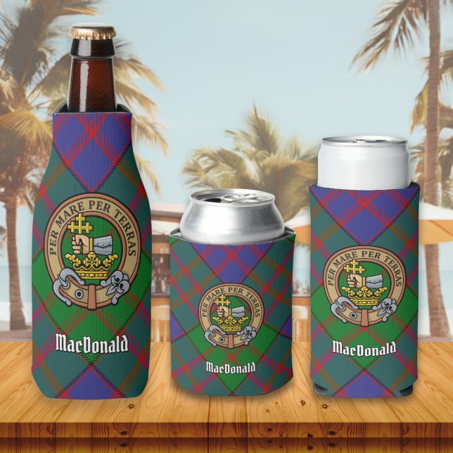 Clan MacDonald Crest Bottle Cooler (Creator Uploaded)