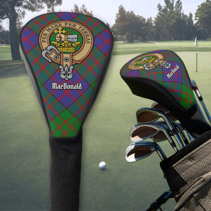 Clan MacDonald Crest Golf Head Cover