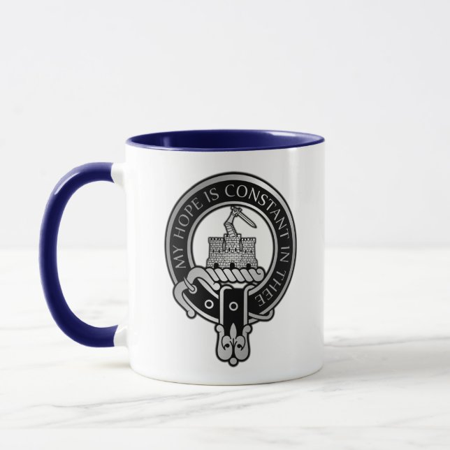 Clan MacDonald of Clanranald Crest Mug (Left)