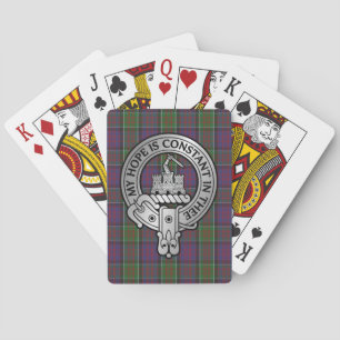 Clan MacDonald of Clanranald Crest & Tartan Playing Cards