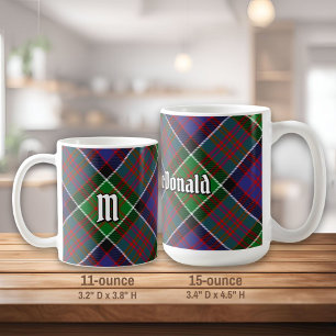 Clan MacDonald of Clanranald Tartan Coffee Mug